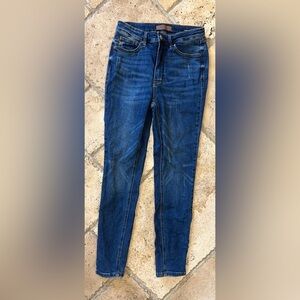 Judy Blue Women’s Size 7/28 Skinny Fit Stretch Jeans Blue Wash